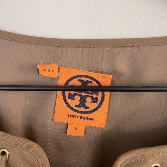 Tory Burch safari dress CUTE size 6. - Picture 2 of 6